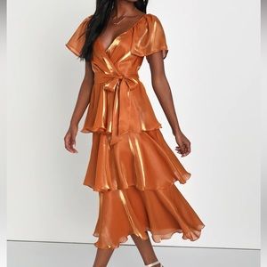 Brand new ; Never worn Lulus Dress